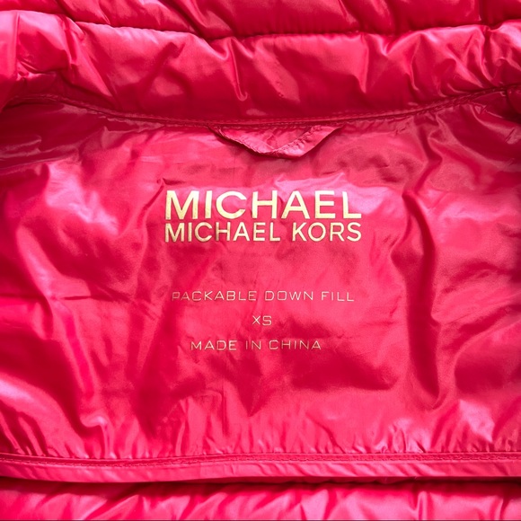 Michael KORS Down Fill Packable Jacket! - Picture 3 of 5
